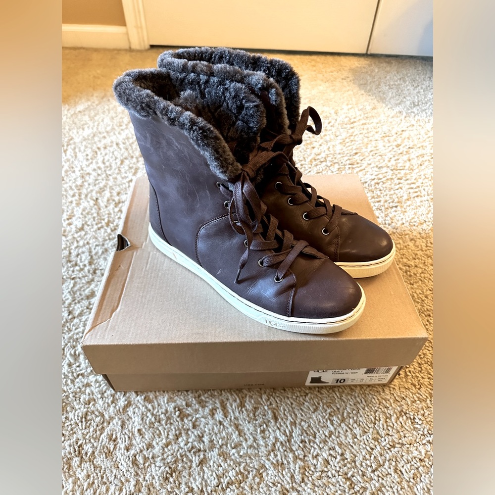 Ugg croft luxe quilt boot espresso